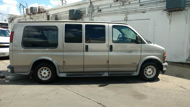 2002 gmc savana conversion hot sale van