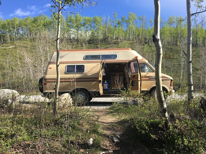 Dodge ram travel store van